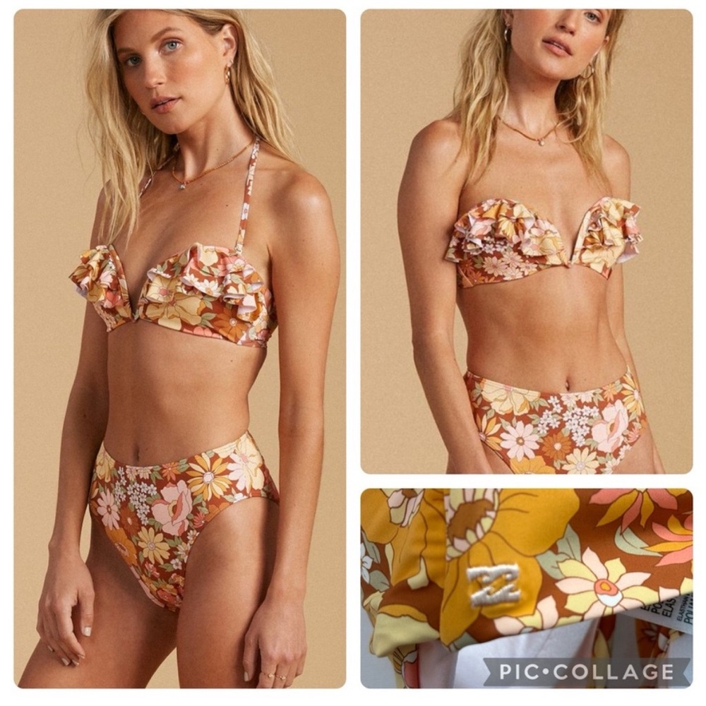 Billabong Floral Bikini - Size S/M